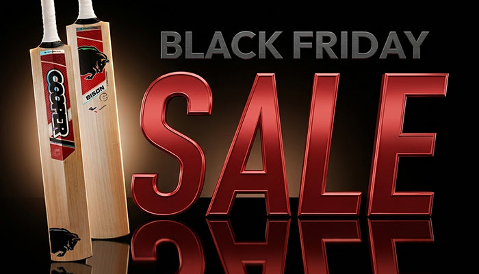 Black Friday Sale with cricket bats from Cooper Cricket