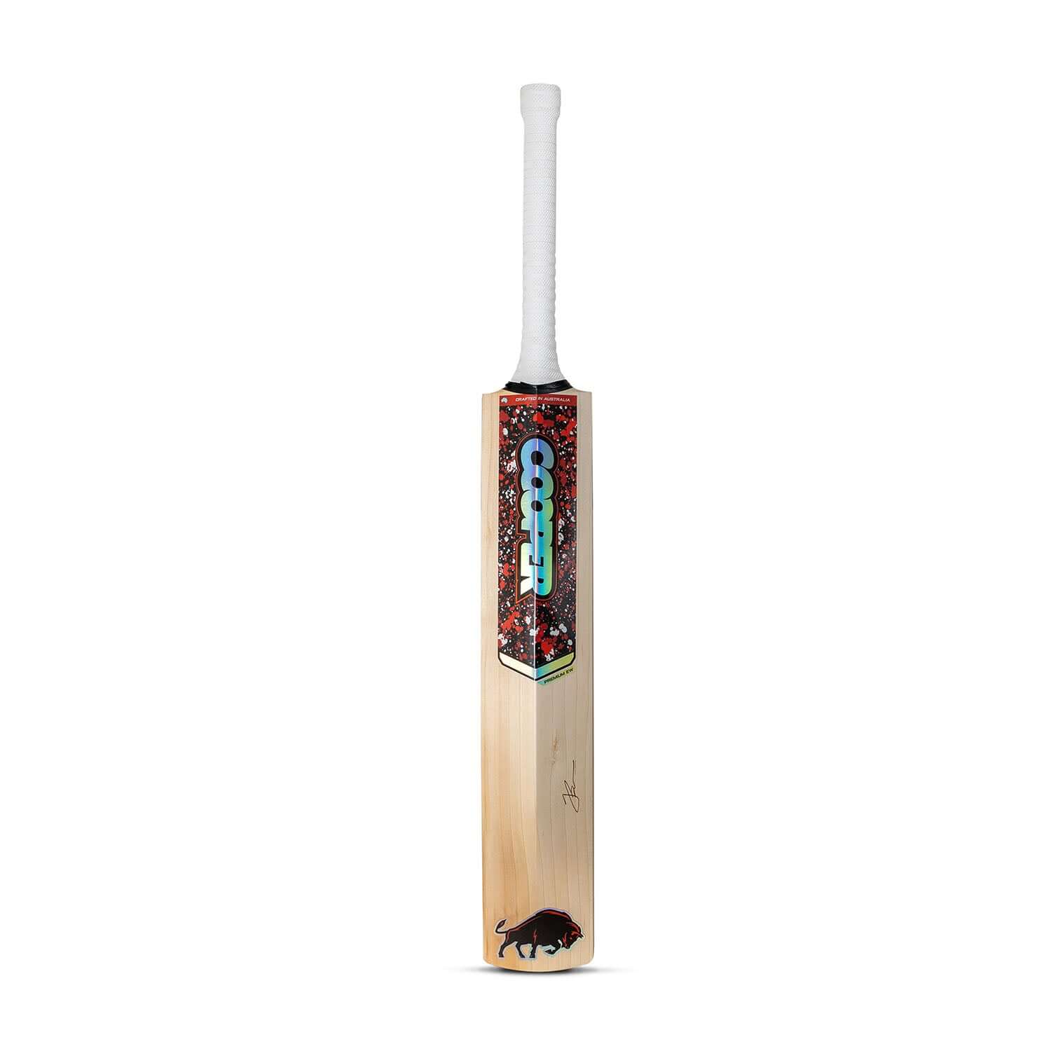 JB140 Limited Edition Player Replica Cricket Bat showcasing a unique design, celebrating Josh Brown's match-winning performance.