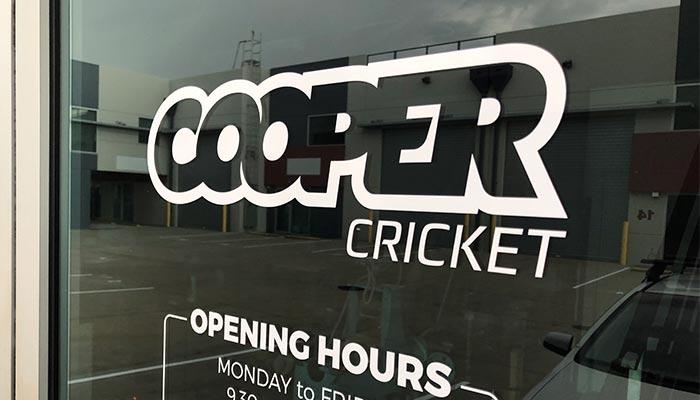 BRISBANE WORKSHOP OPENS - Cooper Cricket