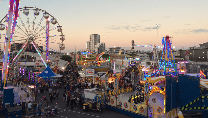 EKKA SHOW IN BRISBANE FROM COOPER CRICKET