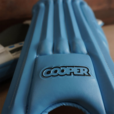 Cooper Cricket AM9 Pads - Sky Blue - Adult image 3