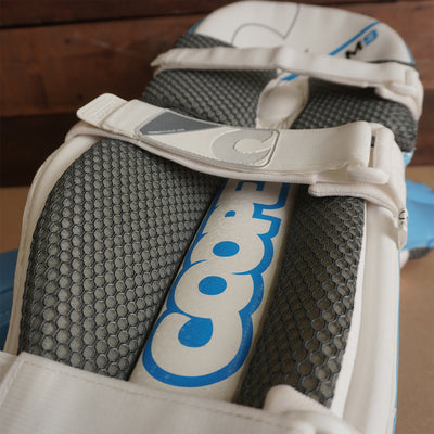 Cooper Cricket AM9 Pads - Sky Blue - Adult image 4
