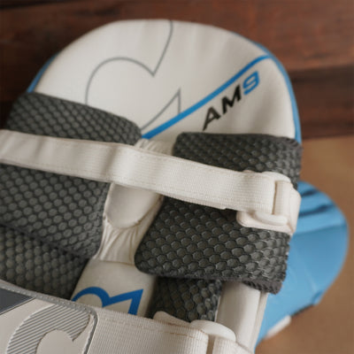 Cooper Cricket AM9 Pads - Sky Blue - Adult image 5