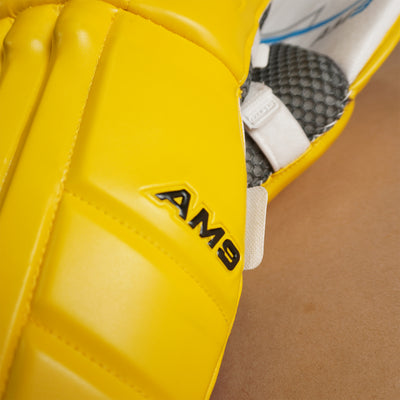 Cooper Cricket AM9 Pads - Yellow - Adult image 2