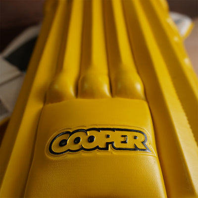 Cooper Cricket AM9 Pads - Yellow - Adult image 3