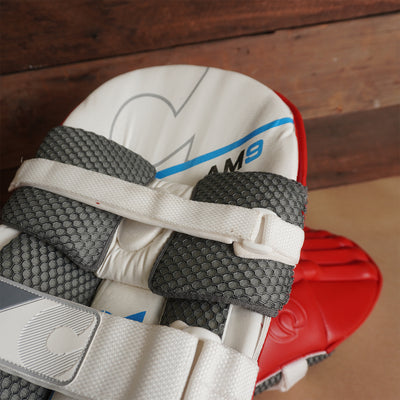 Cooper Cricket AM9 Pads - Red - Adult image 6