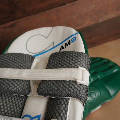 Cooper Cricket AM9 Pads - Mid Green - Adult image 4