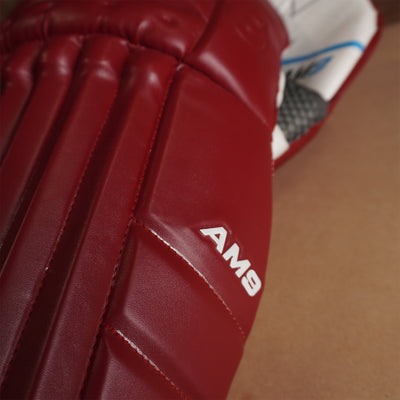 Cooper Cricket AM9 Pads - Maroon - Adult image 2