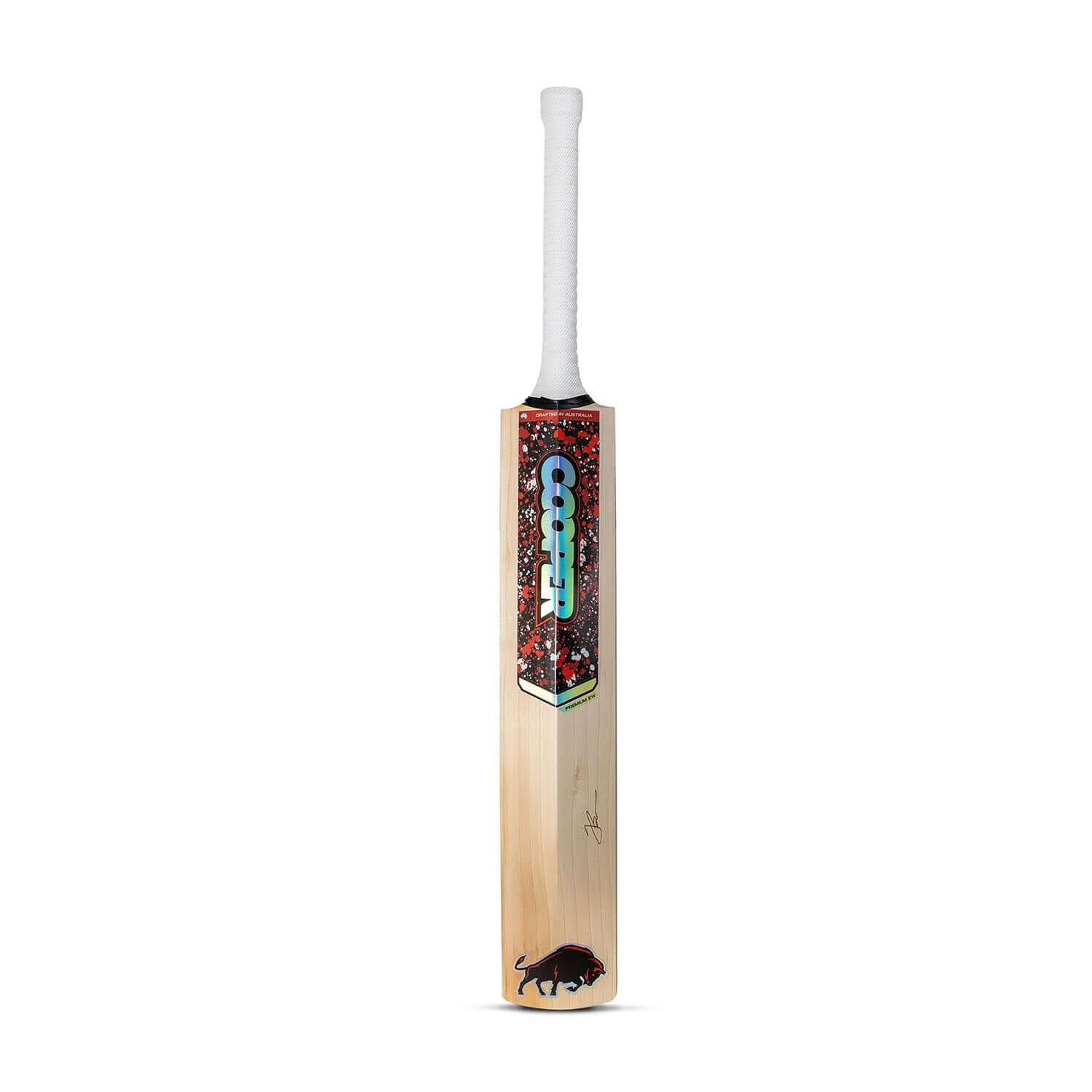 JB140 Limited Edition Player Replica Cricket Bat showcasing a unique design, celebrating Josh Brown's match-winning performance.