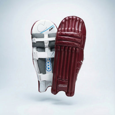 Cooper Cricket AM9 Pads - Maroon - Adult