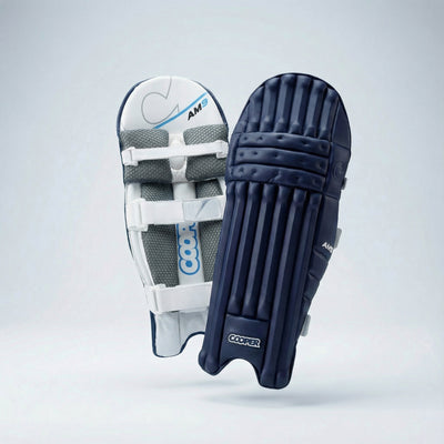 Cooper Cricket AM9 Pads - Navy Blue - Adult