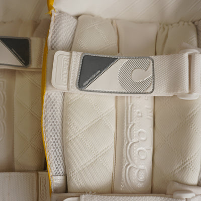 Cooper Cricket K5 WICKET KEEPING PADS - YELLOW - ADULT image 3