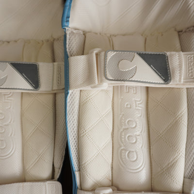Cooper Cricket K5 WICKET KEEPING PADS - SKY BLUE - ADULT image 3