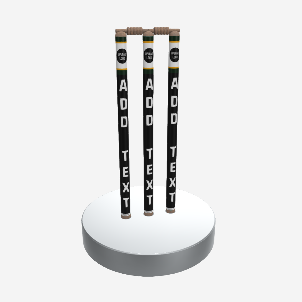 CUSTOM CLUB CRICKET STUMPS