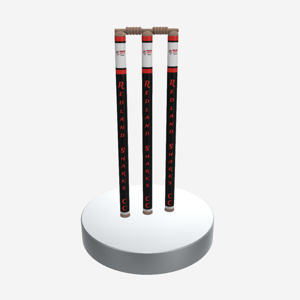 CUSTOM CLUB CRICKET STUMPS