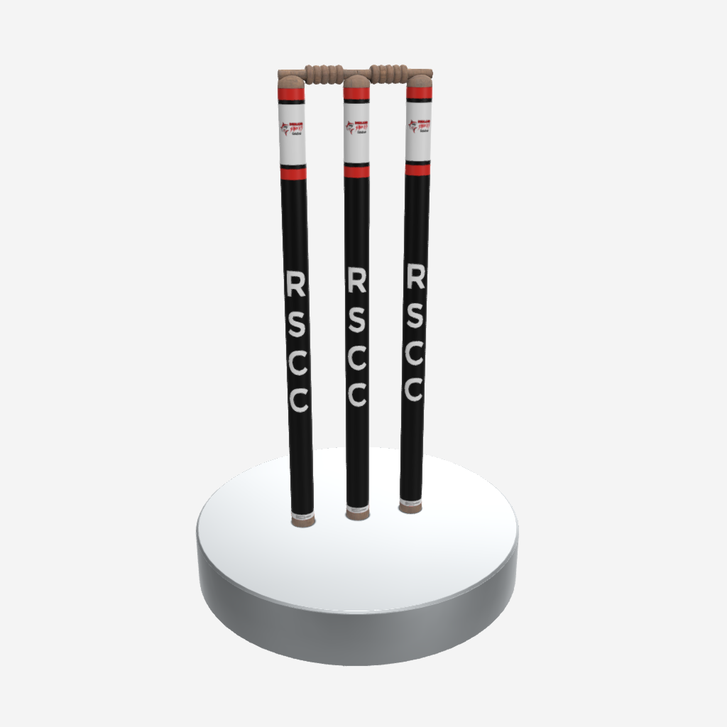CUSTOM CLUB CRICKET STUMPS