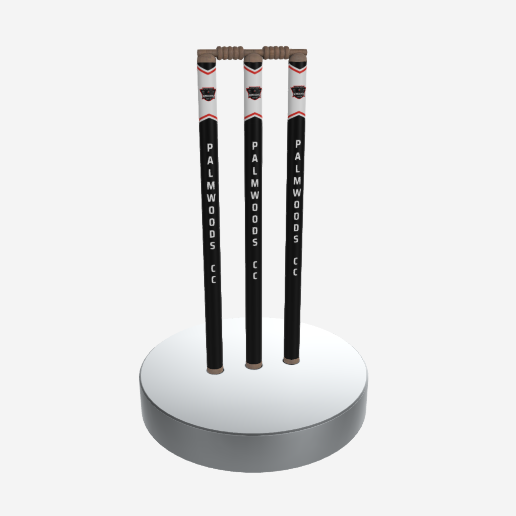 CUSTOM CLUB CRICKET STUMPS