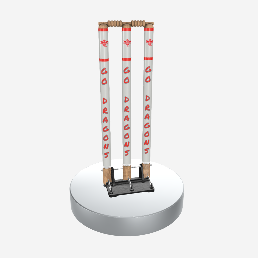 CUSTOM SPRING BASED CRICKET STUMPS