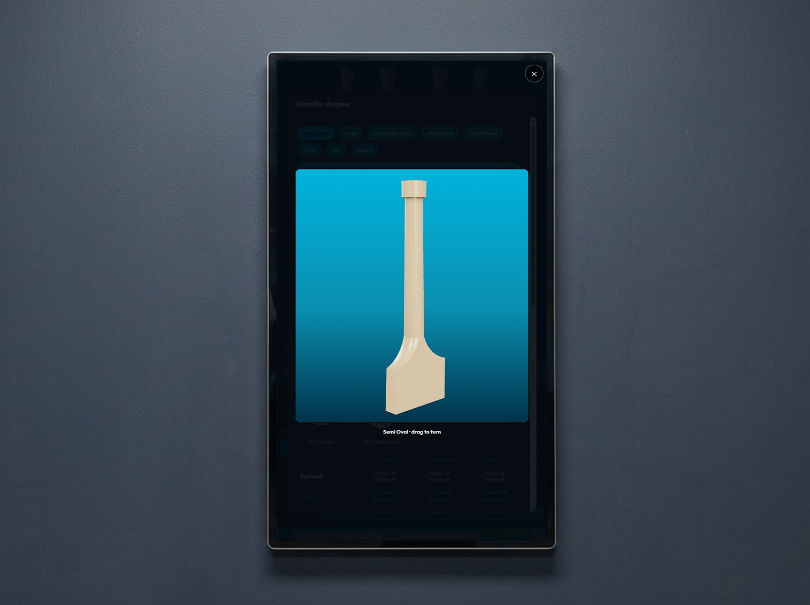 Bat Builder step: handle shapes