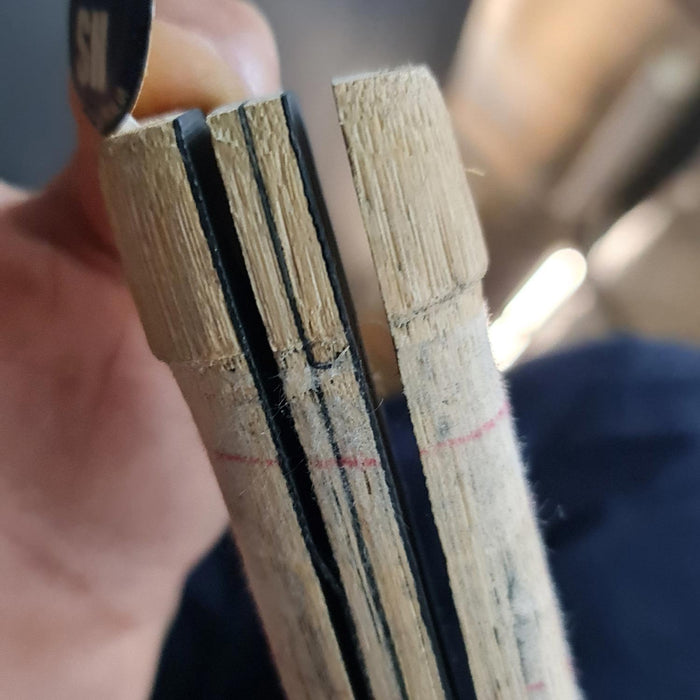 Handle splitting apart