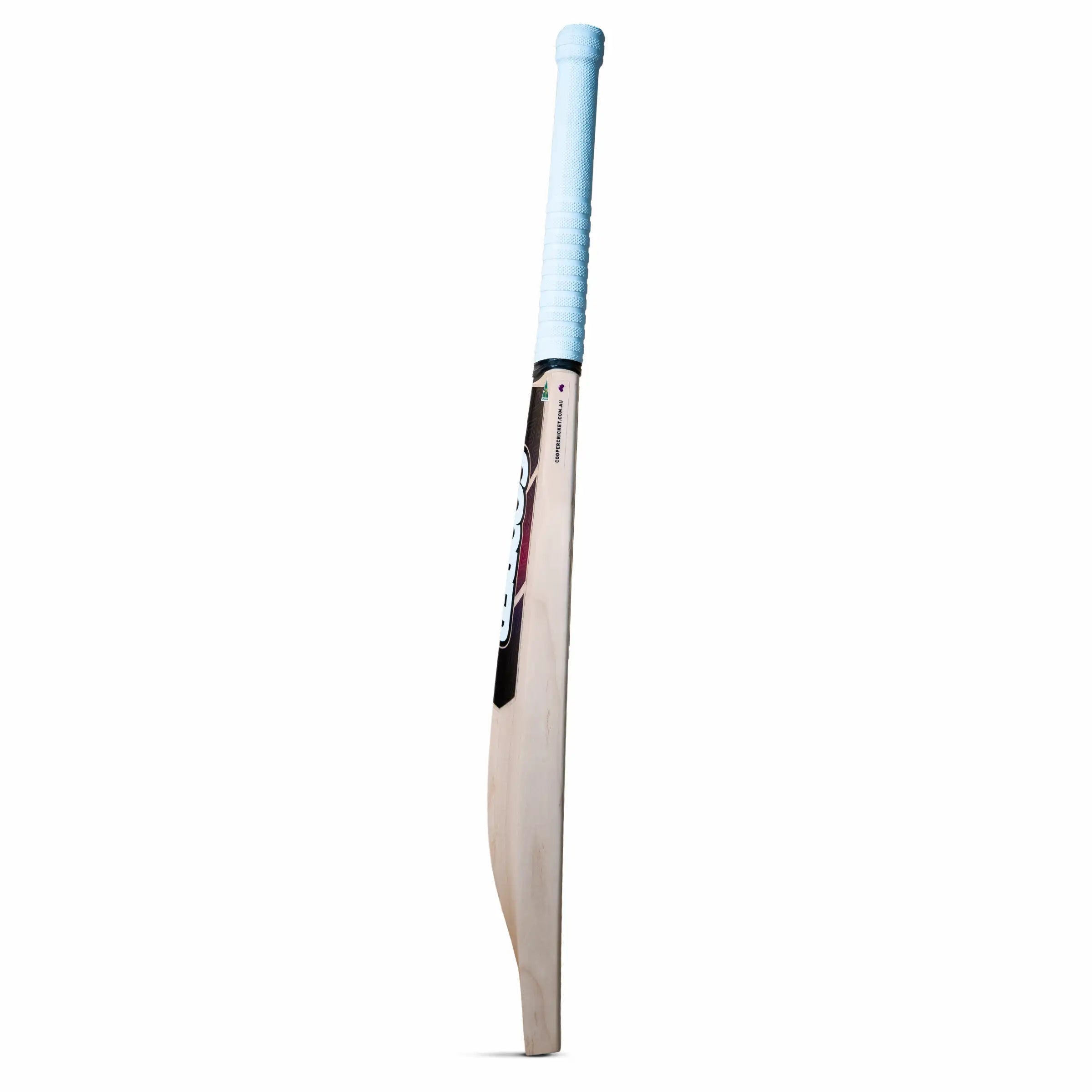 Cooper Horizon junior cricket bat, Monsoon colourway, left profile